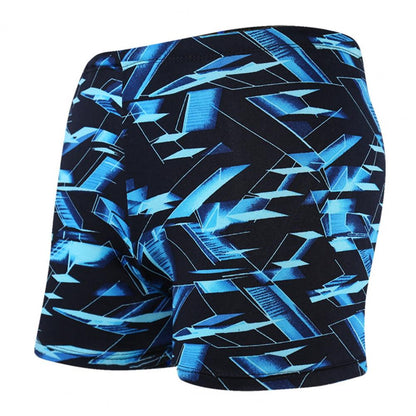 Men Trunks Swim Shorts Colorful Print Beachwear