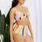Women's Marina West Swim Take A Dip Twist High-Rise Bikini in Stripe